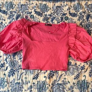 Zara Pink Women's Top